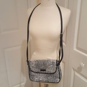 Vera Bradley Midnight Snakeskin Crossbody